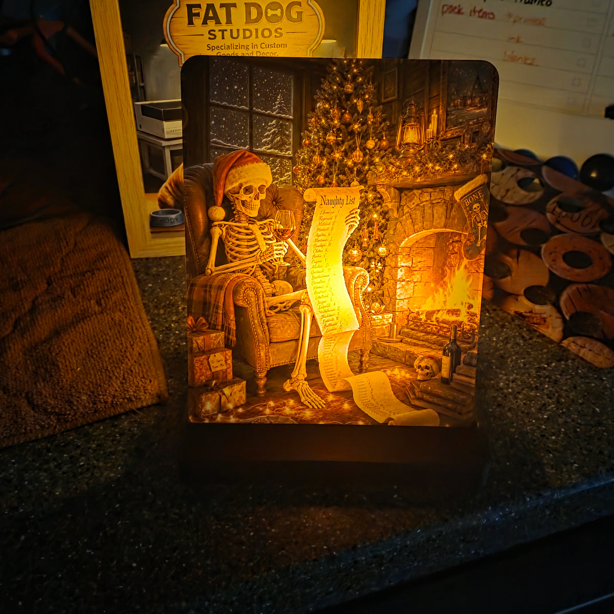 Custom printed Light up frame!