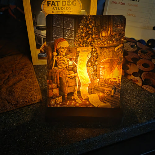 Custom printed Light up frame!