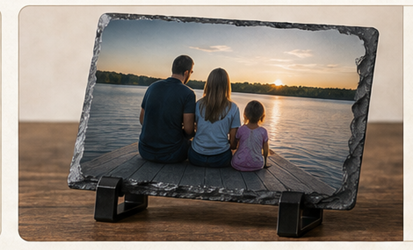 Personalized 6×8 Photo Slate